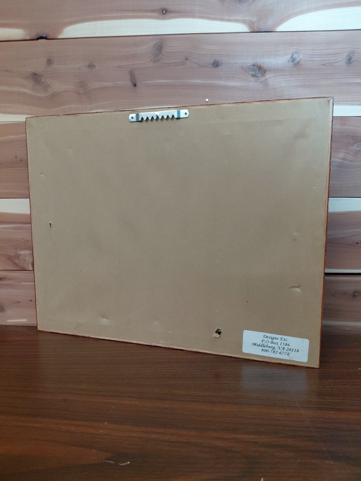 Appomattox Court House Surrender Print w/ Civil War Centennial Stamp Framed