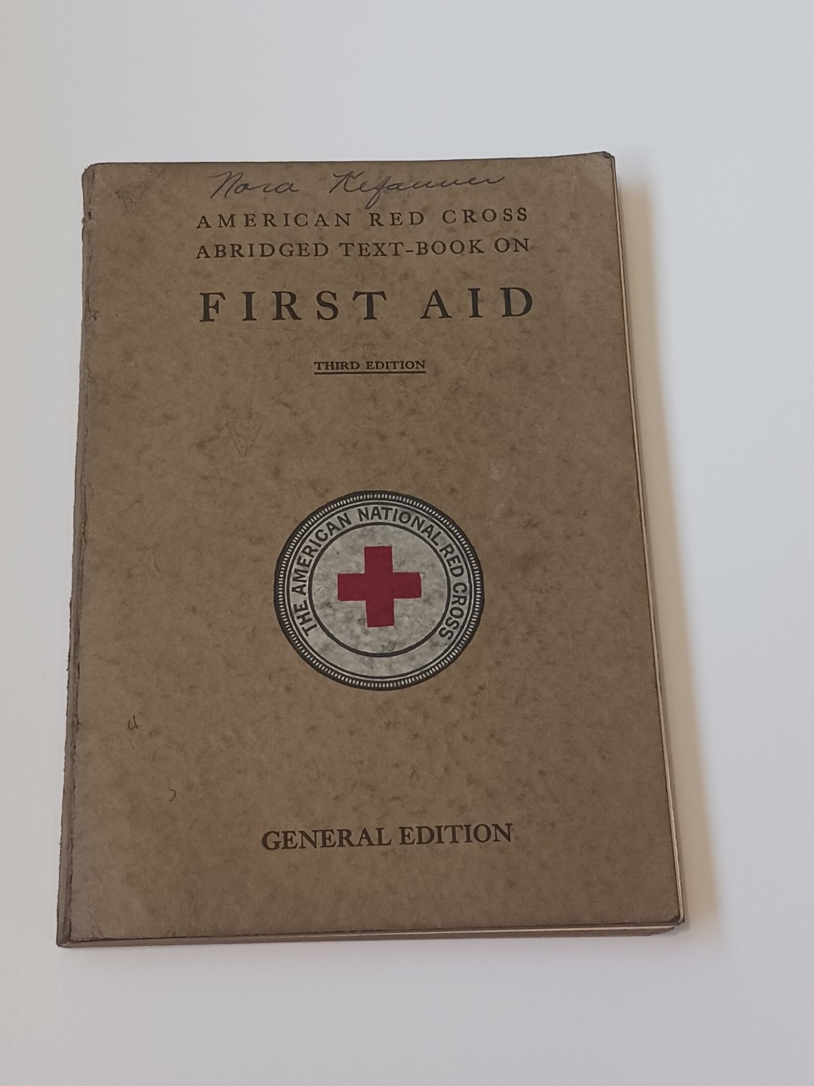 1925 American Red Cross First Aid Abridged Textbook Manual Third Edition