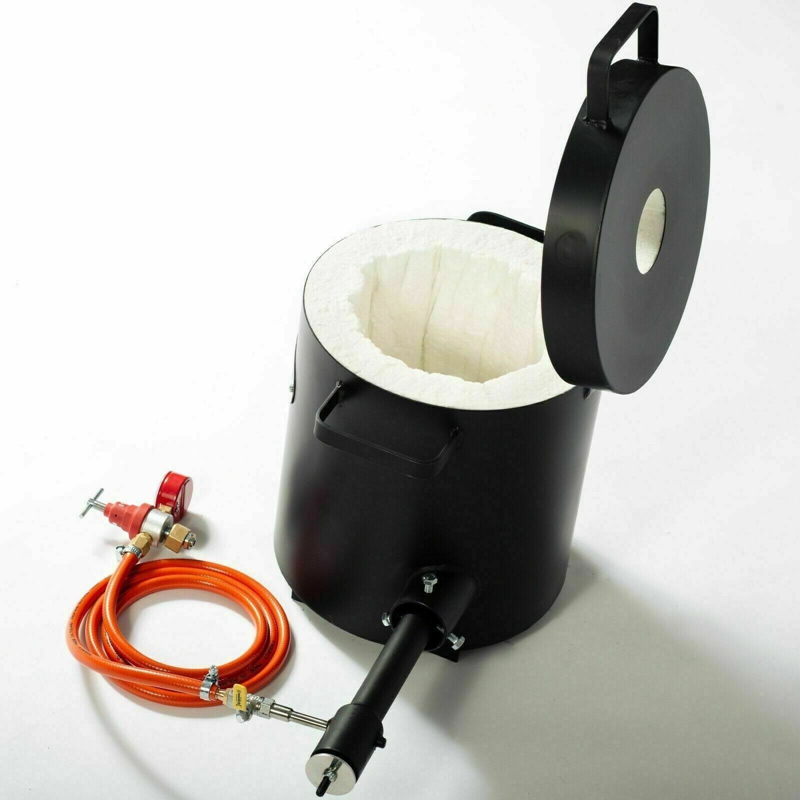 DEVIL-FORGE FB2Mb–10KG Gas Propane Melting Furnace Forge Burner Kiln USA