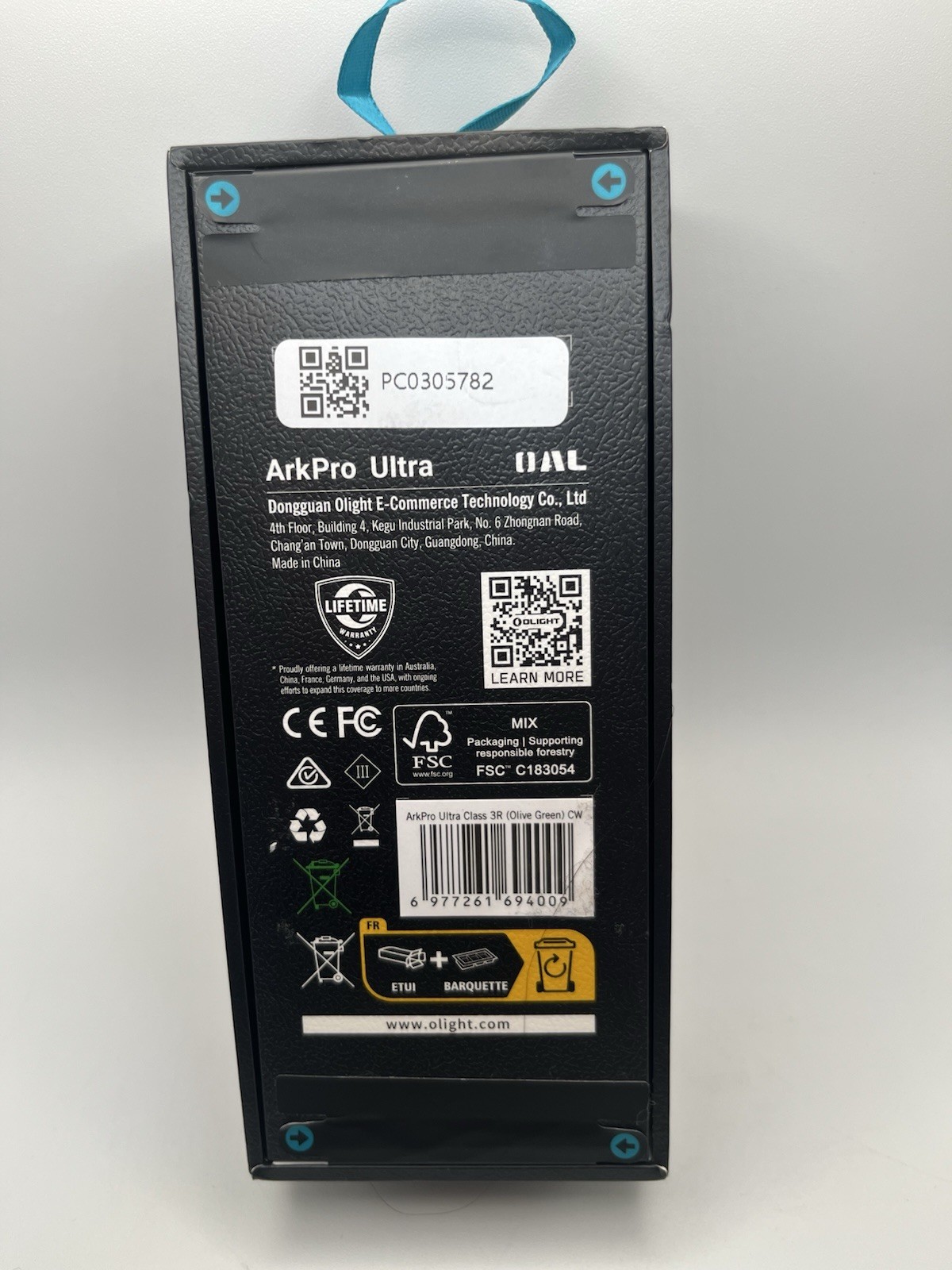 Olight ArkPro Ultra Class 3R Olive Green CW, 1700 Lum, 205M, 7 Configurations