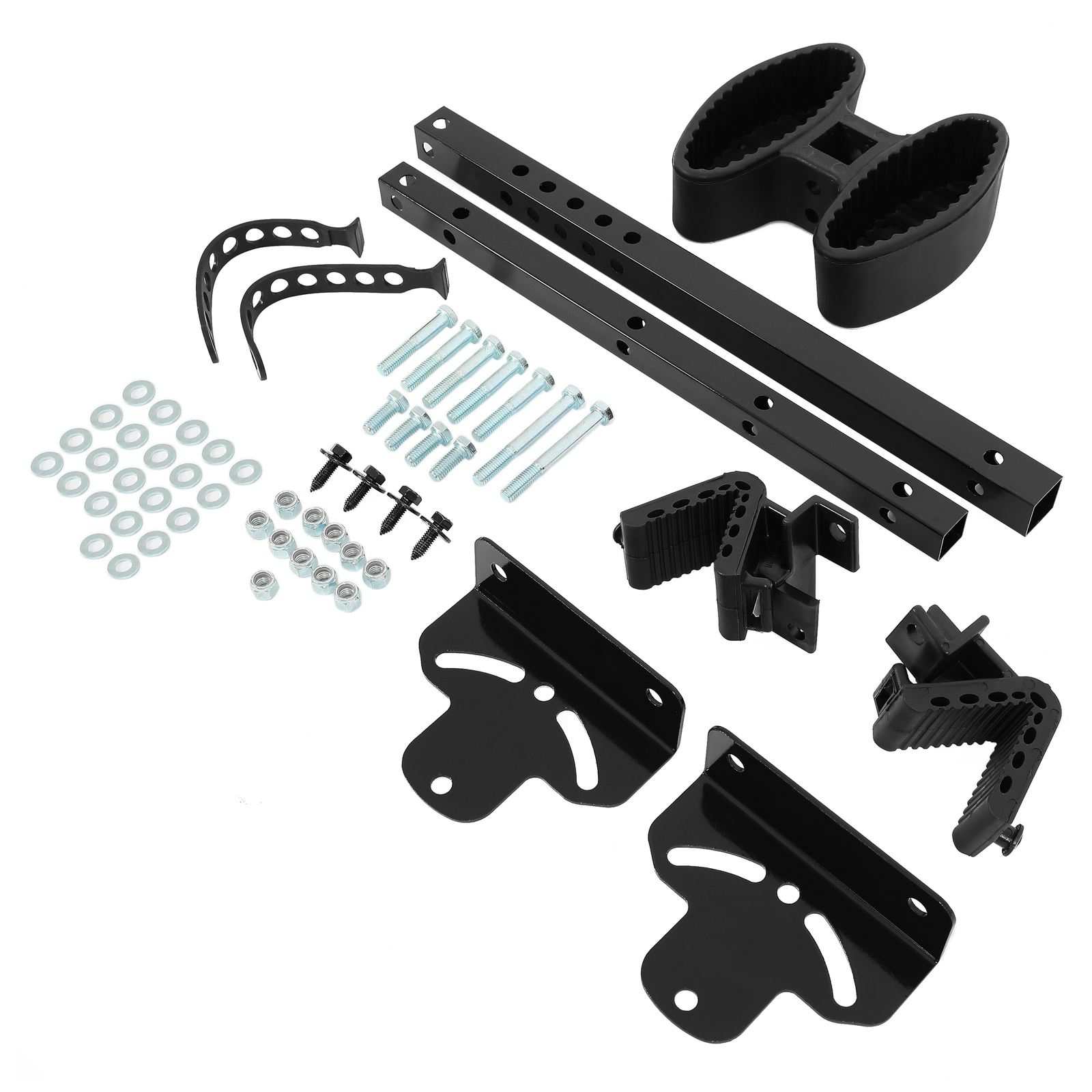 Fully Adjustable UTV Gun Mount Rack Adjustable Height Rifle Shotgun Holder