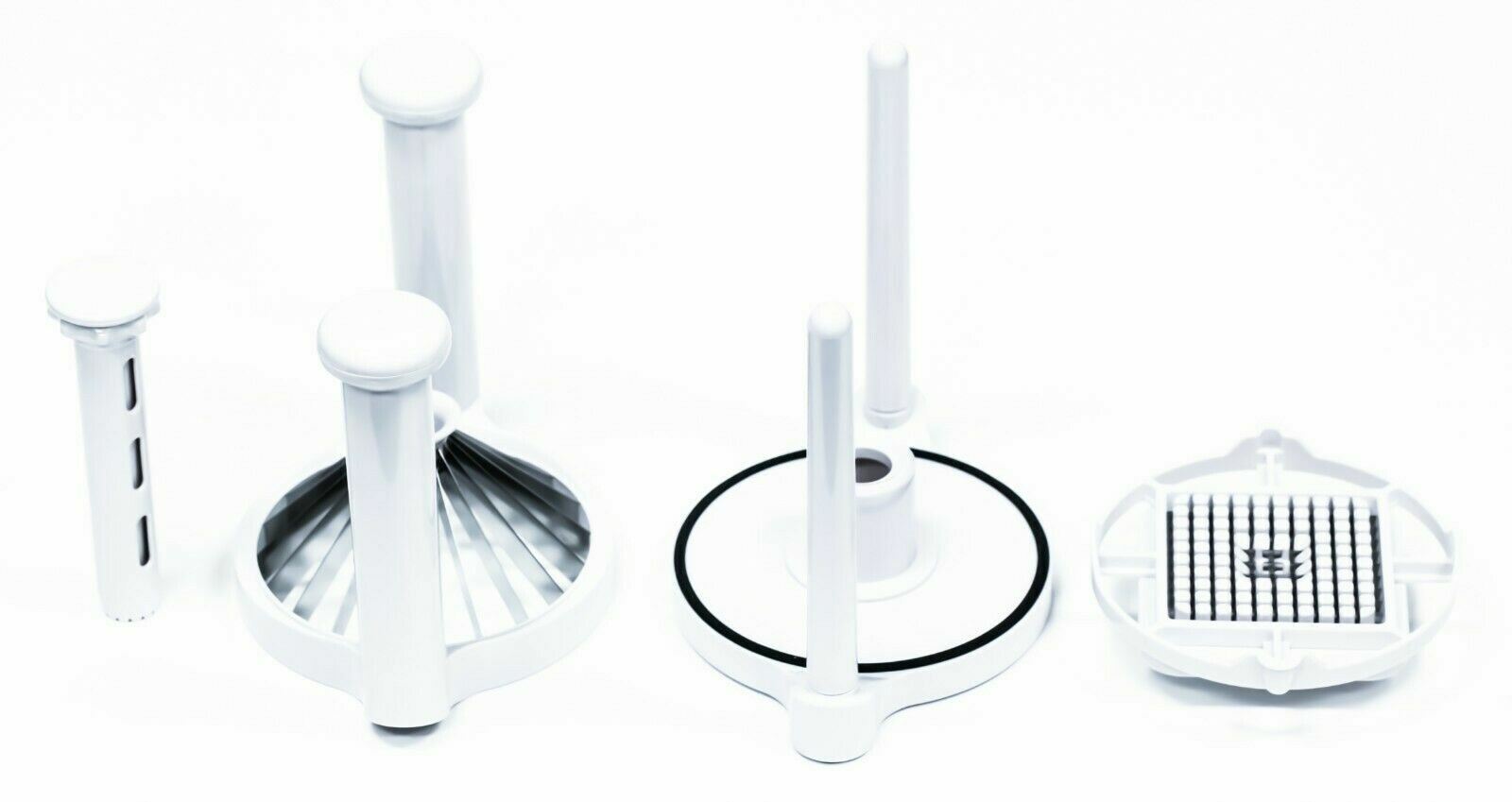 New Ron Popeil's Blossoming Onion with French Fry Blade Blooming Onion Cutter