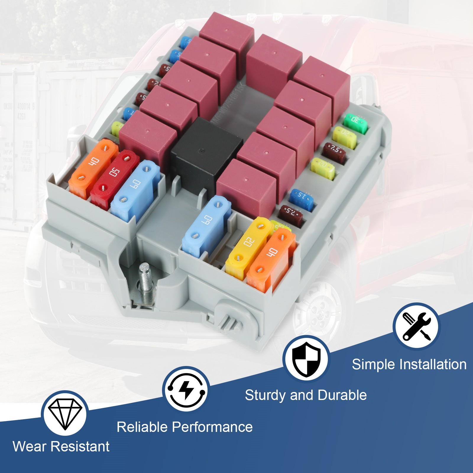 New Power Distribution Center Fits For 2014-2022 RAM ProMaster 68305537AB