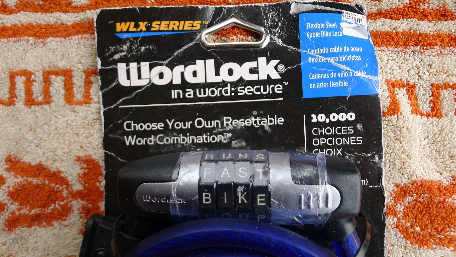 WORDLOCK WLX SERIES BIKE LOCK