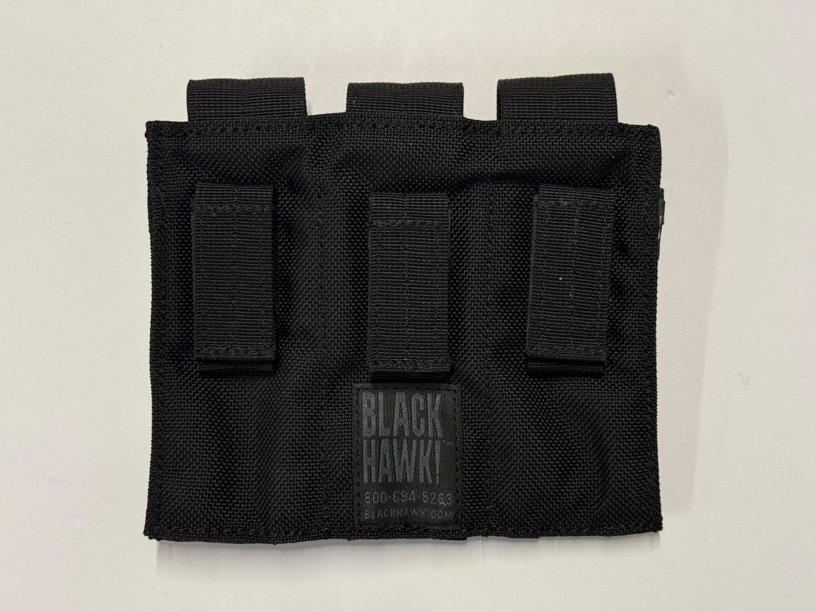 NEW Blackhawk Duty Horizontal Vertical Triple Pistol Mag Pouch Black 51PM03BK