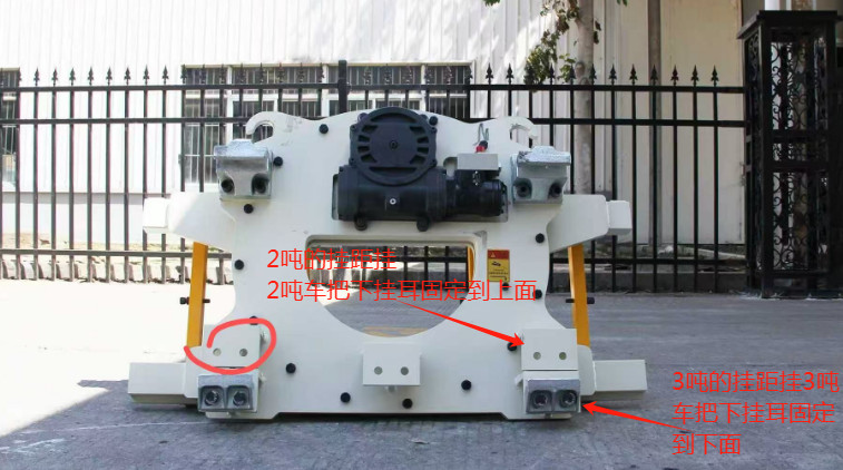 Electric Forklift Rotator Class 2 and 3 for 60-inch Fork,5500 lbs 360 Degree