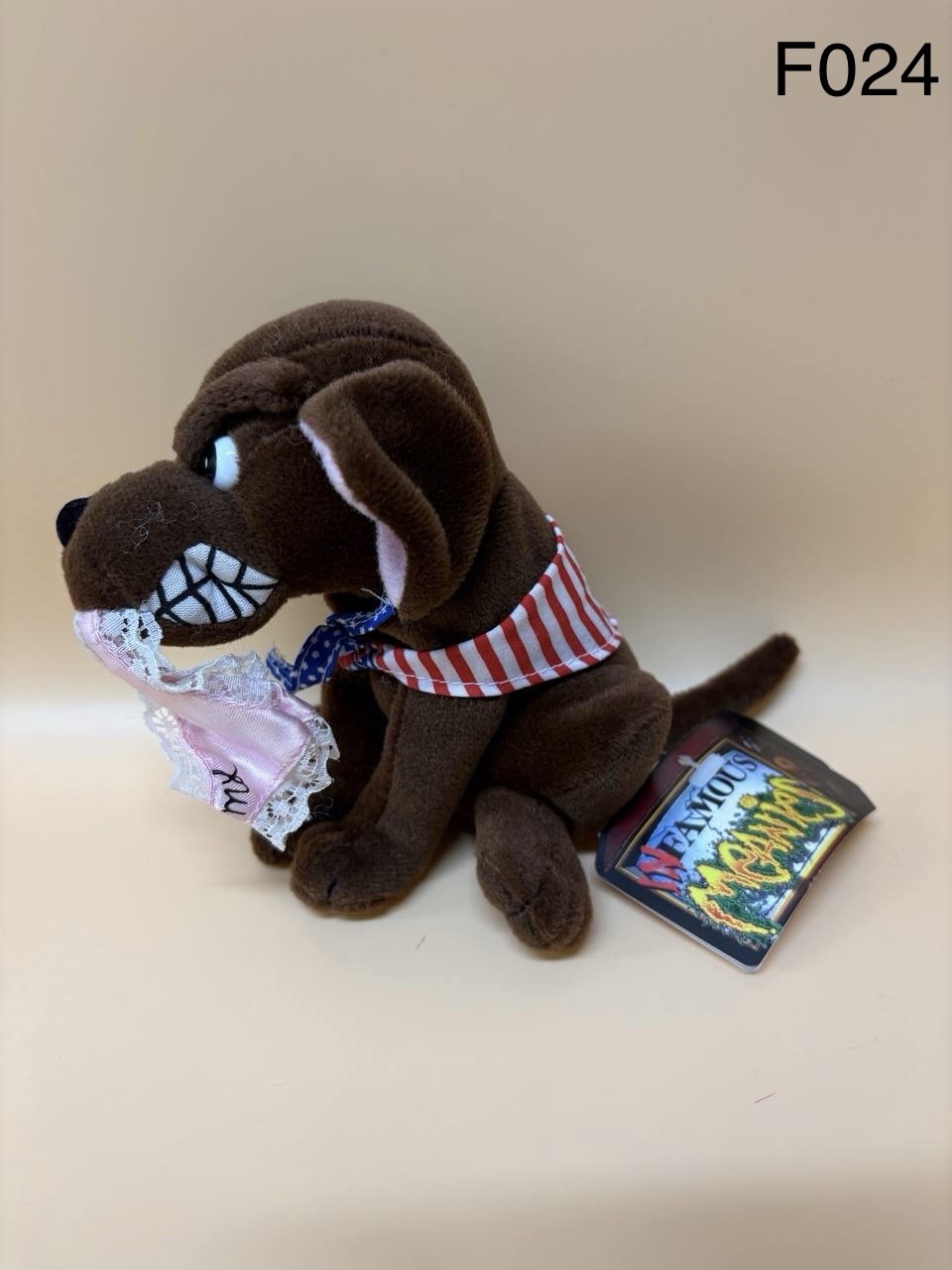 VINTAGE  1997-1998 INFAMOUS MEANIES SERIES 1- BUDDY THE DOG PUPPY  6”