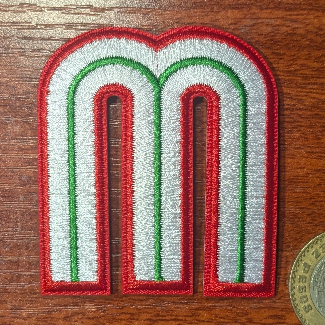 Team Mexico Patch 2.5x3.25" World Baseball Classic Baseball Embroidered Iron On
