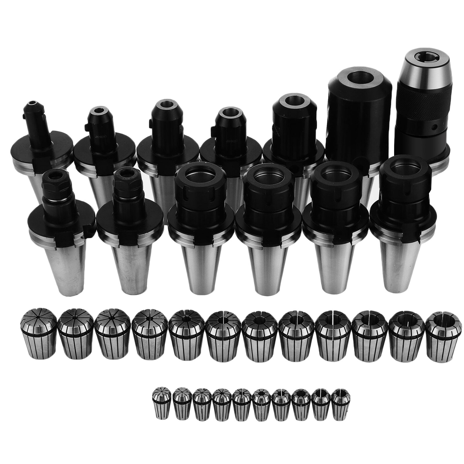 CAT 40 Tooling Kit for Haas Fadal CNC Mill-ER Chuck Collet Holder ER32/16 Tap