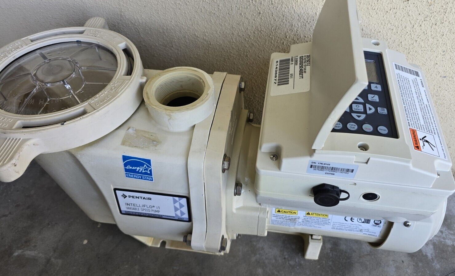 Pentair IntellFlo i2 011060 PRO-Prepared, READY, TESTED. (2.0 HP IntelliFlo)