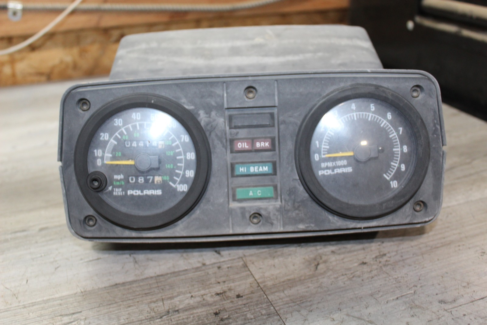 1994 Polaris Supersport Head Light Lamp Headlight Speedo Speedometer Tach Gauge