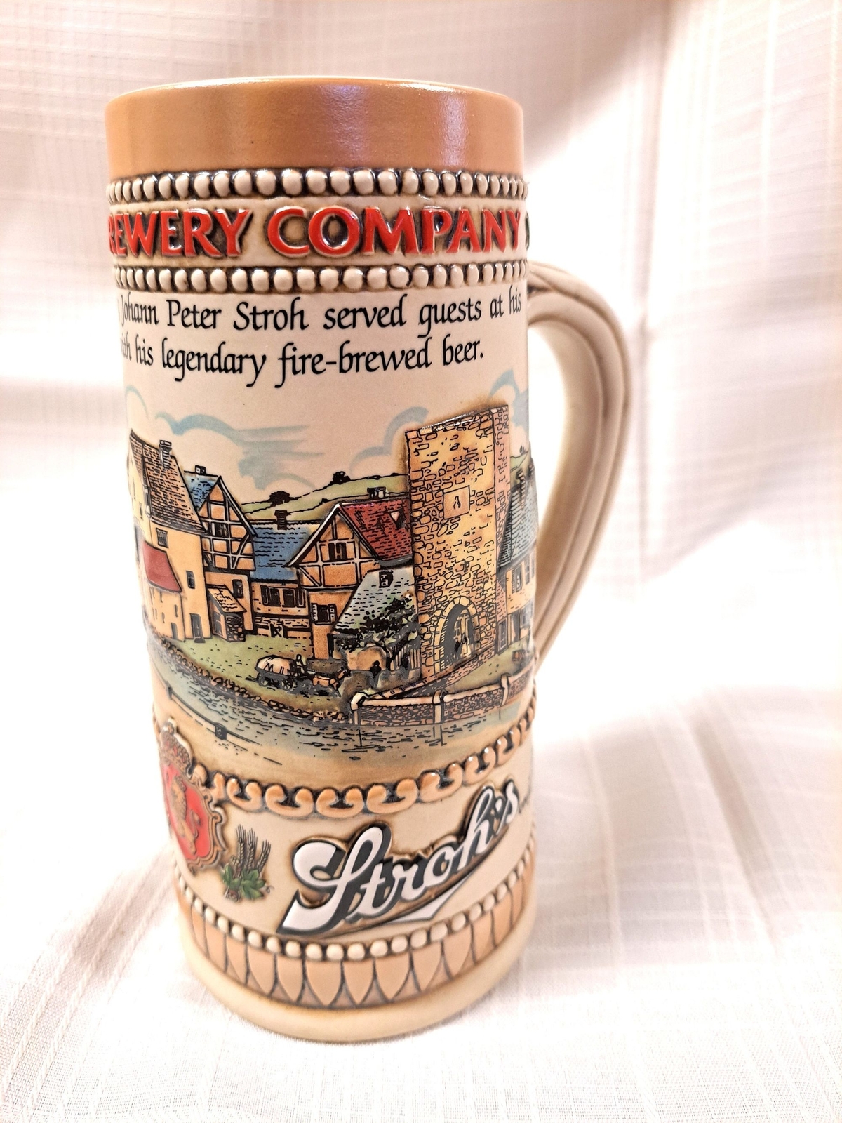 Stroh’s Heritage Series II Beer Stein