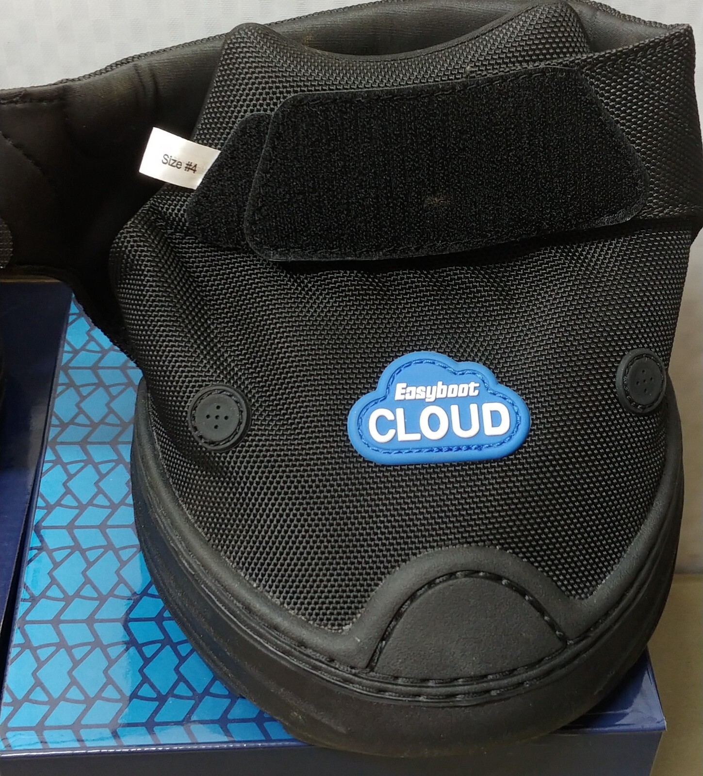 EasyCare Easyboot Cloud Therapeutic Horse Hoof Boots Recovery Black Therapy