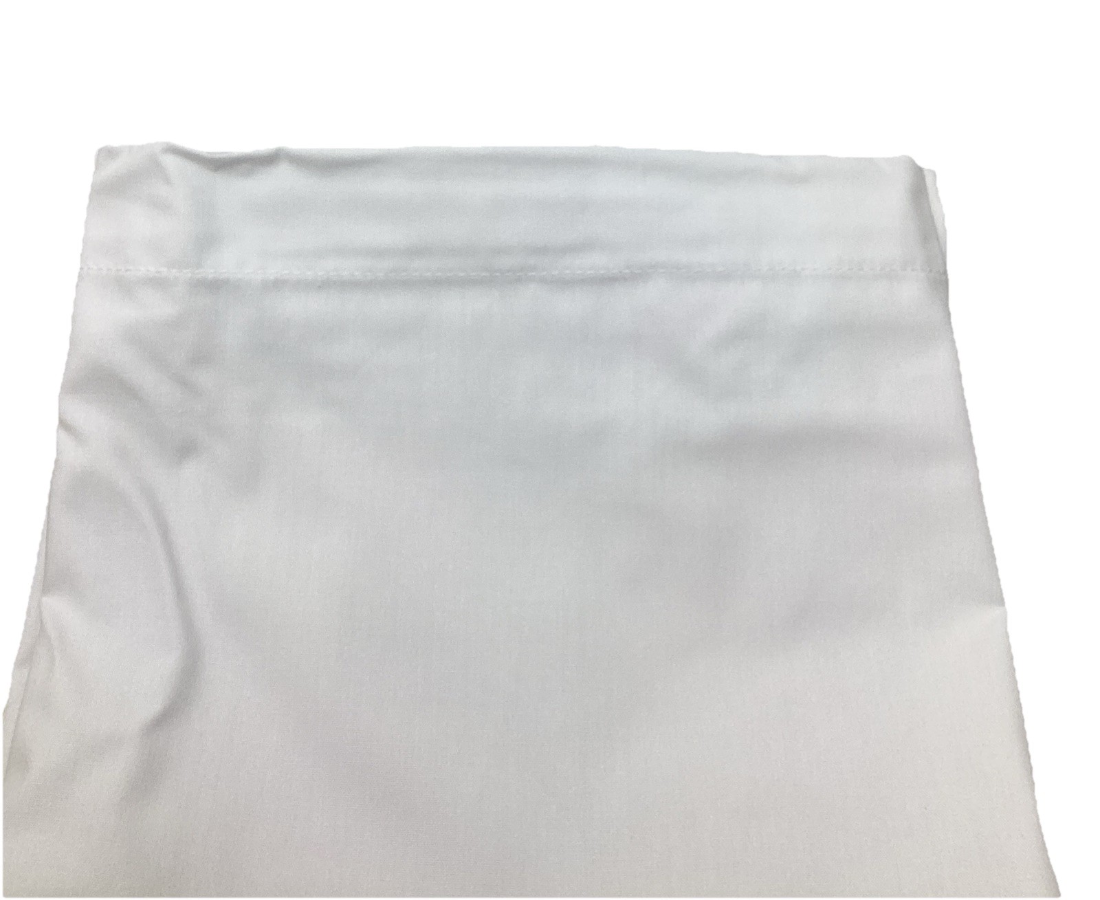 Lot of 12 Oversized Standard (20.5x27.5) White Cotton Pillow Cases