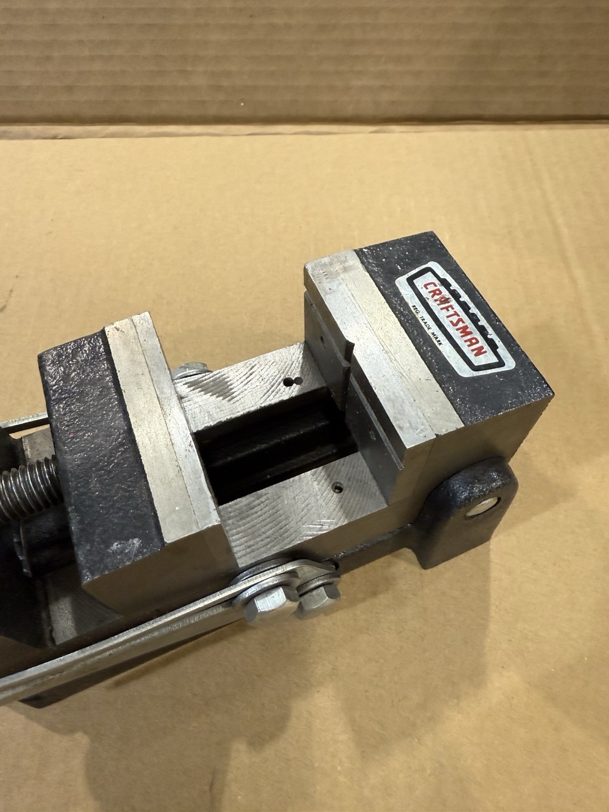 Vintage Craftsman 2.5" Drill Press Angle Machinist Vise No. 2754 Made in USA