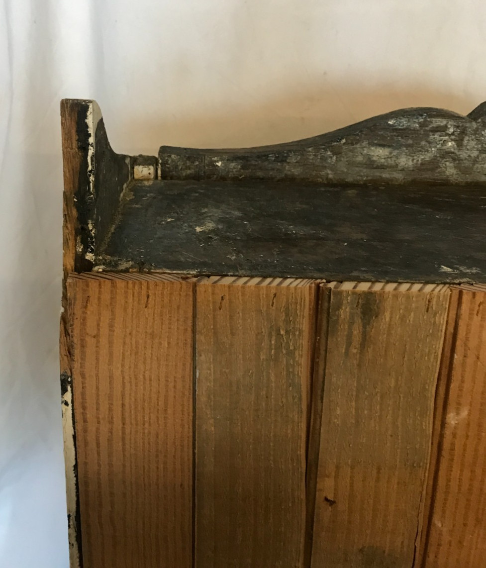 VTG Oak 19x28 Hardwood Wall Mount Medicine Cabinet with Towel Bar Old 474-26B