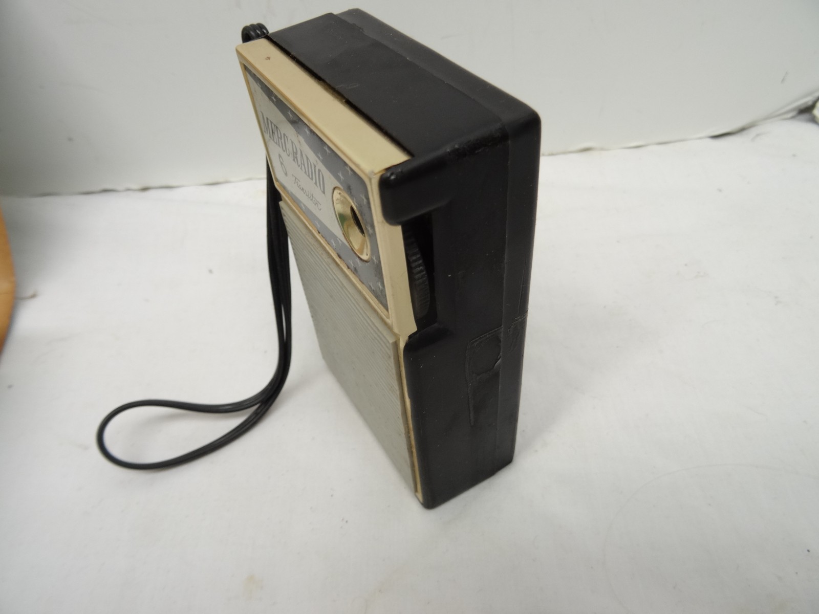 merc transistor radio vintage with original box