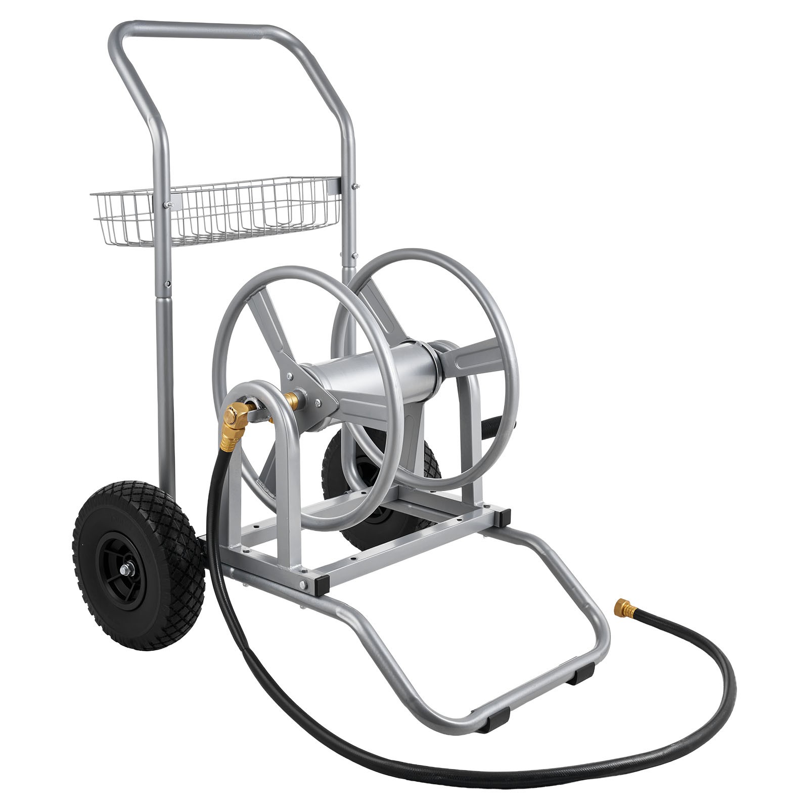 Uimoso Water Hose Reel Cart for 200/300 ft Garden Hose