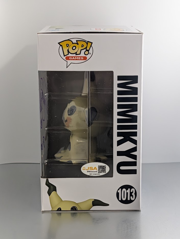 Shiori Mikami JVA Signed Autographed Funko Pop #1013 MIMIKYU Pokemon JSA