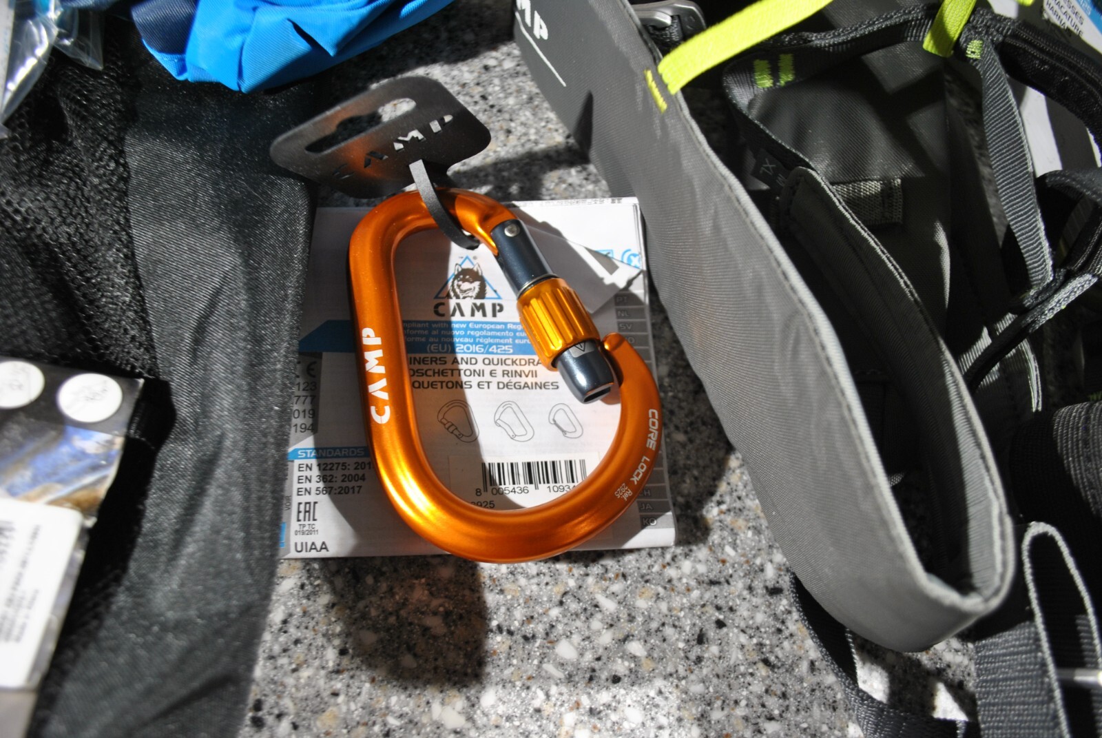 Camp Energy CR 4 Pack Climbing Harness Pack Rock Climbing Sz XL NEW