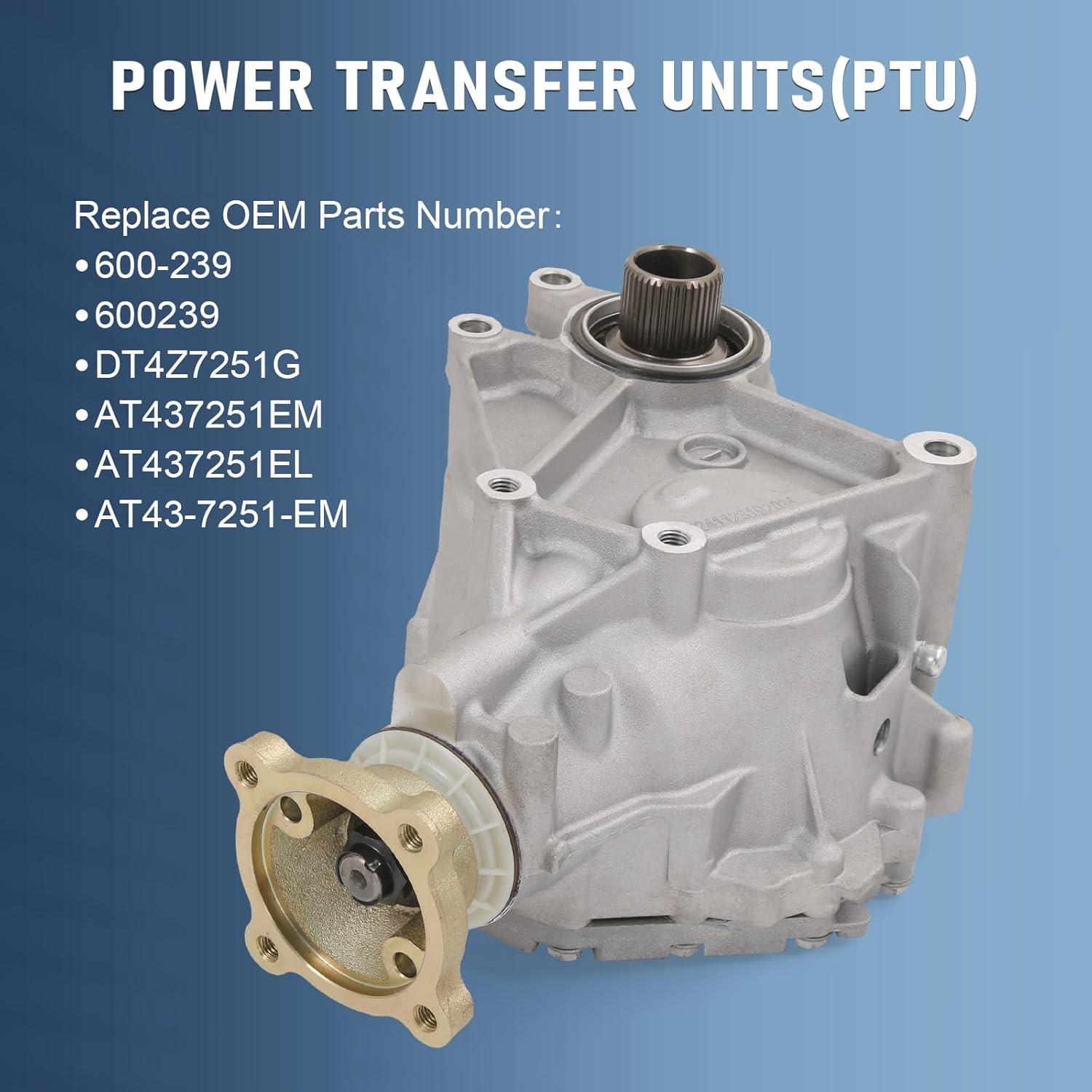 Transfer Case Power Take Off Assembly For 16-18 Ford Explorer 600-239 DT4Z7251G