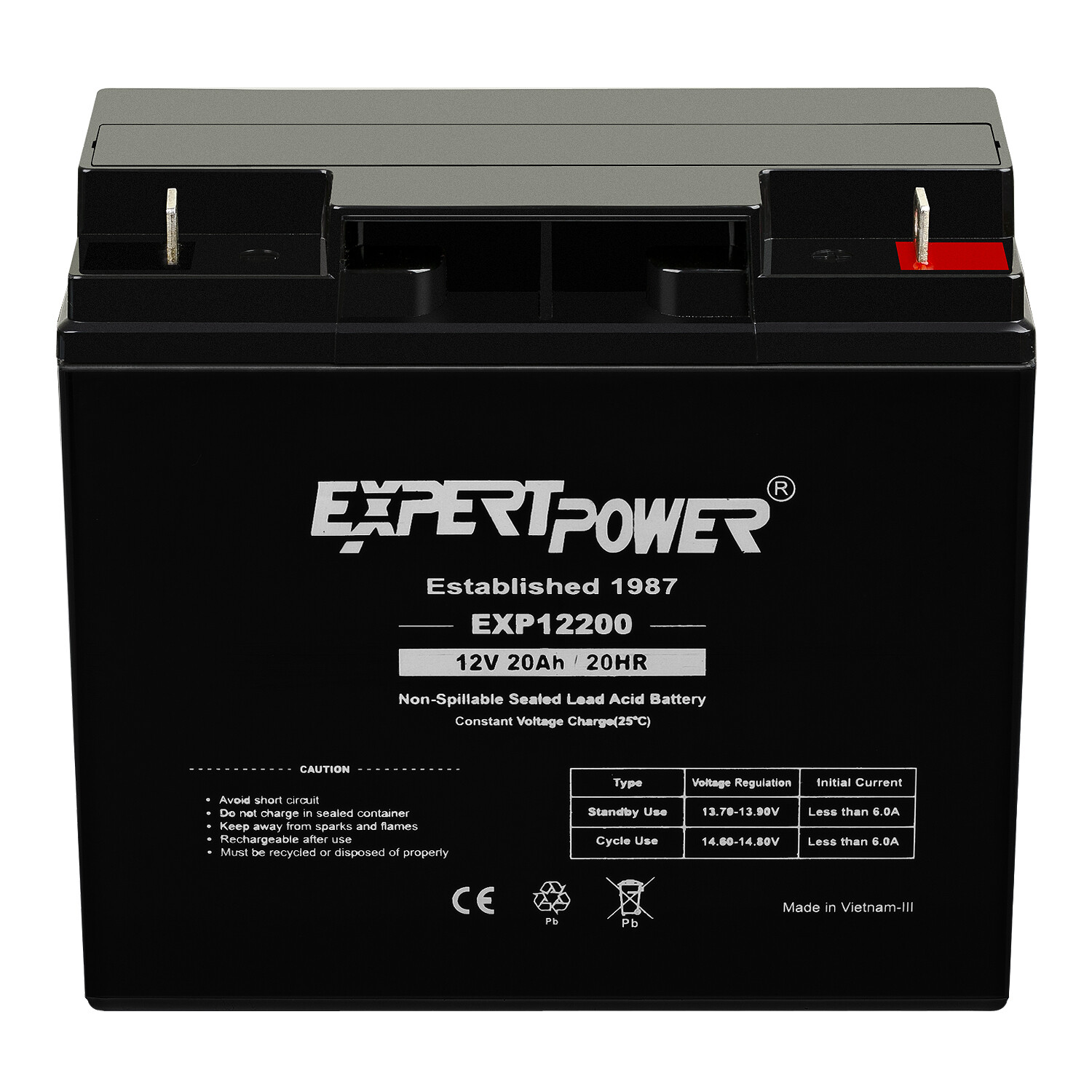 ExpertPower SLA Battery COLLECTION - 12V 6V 20Ah 18AH 12AH 10Ah 9AH 7AH 5AH