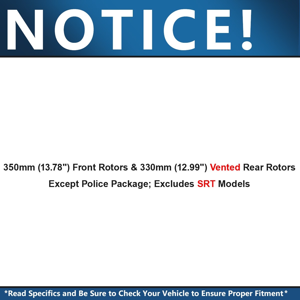 350mm Front & 330mm Rear Drilled Rotors Brake Pads for Durango Grand Cherokee