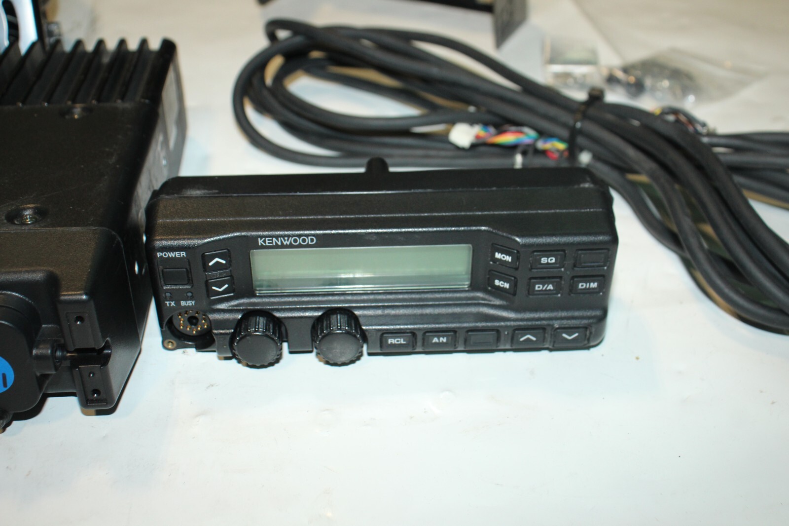 Kenwood TK-790 VHF FM Transceiver Radio with Head Speaker Mount & Cable 50W