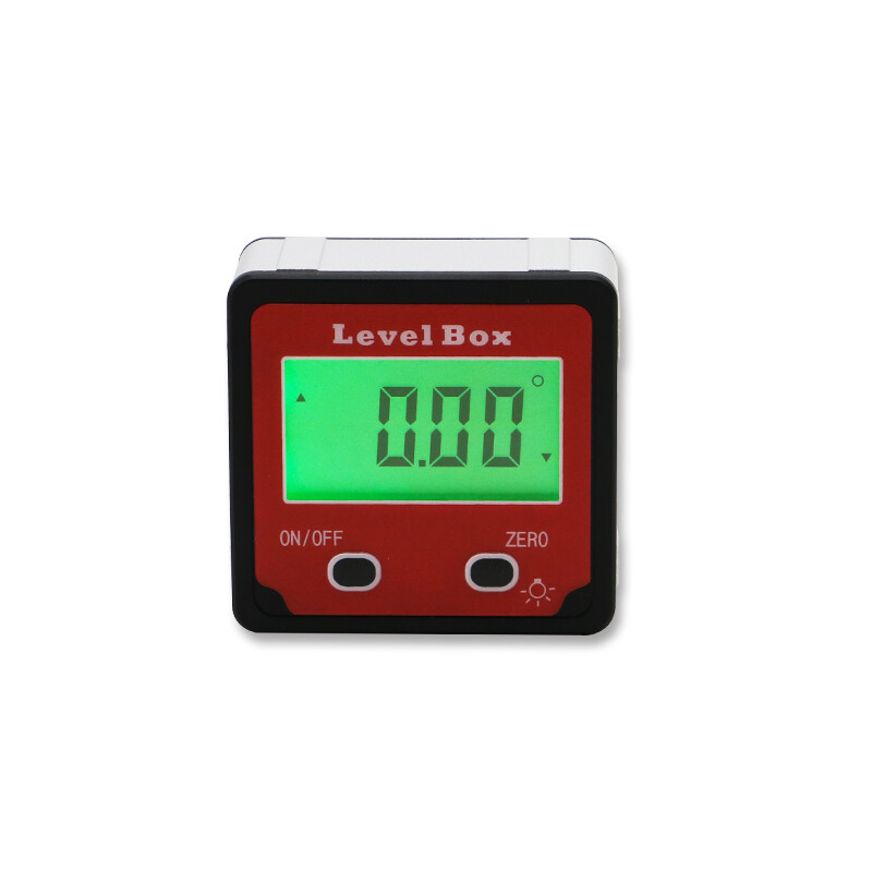 Digital LCD Protractor Box Magnetic Level Gauge Inclinometer Angle Finder Meter