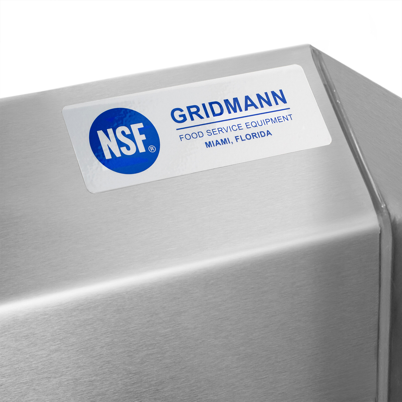 Commercial Kitchen Stainless Steel Wall Mount Hand Sink with Side Splashes