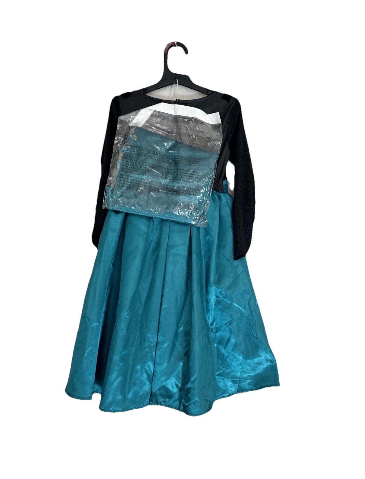 Disguise Disney Frozen Queen Anna Deluxe Child Costume Dress & Cape Size XS 3-4T