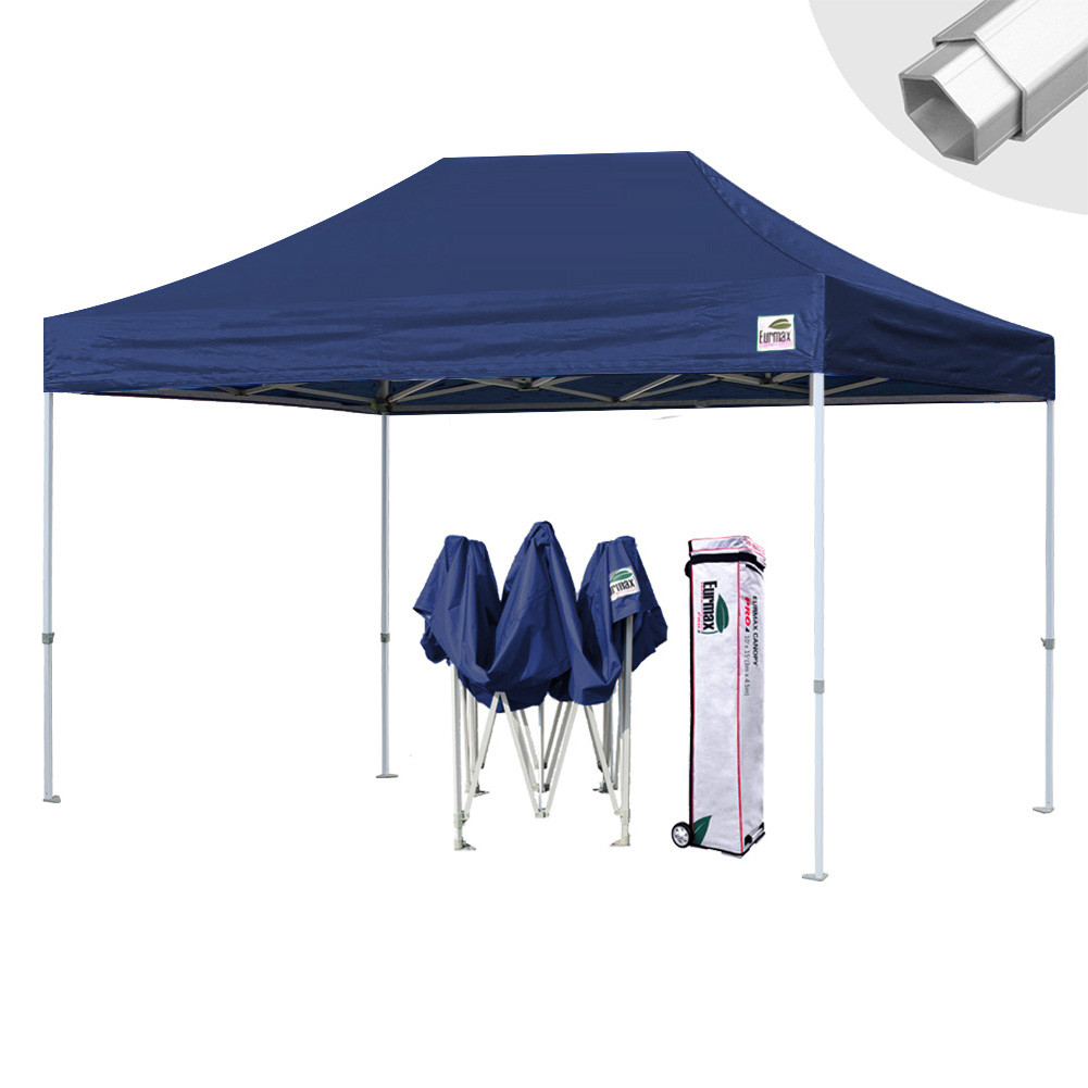 Ez Pop Up Full Aluminum Outdoor Canopy Gazebo Tent, New