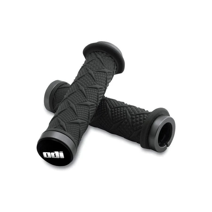 ODI X-Treme ATV Lock-On Grips - Thumb Throttle - Black, 130mm J30XT-B