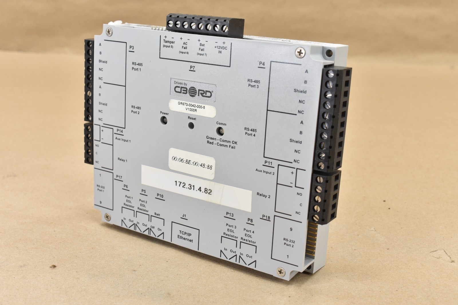 HID VertX V1000, Networked Access Control System Controller, 7100AEP0N0