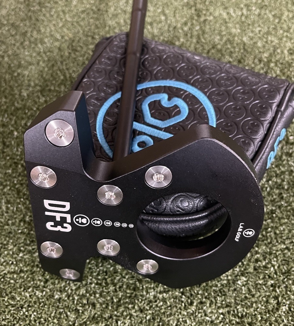 L.A.B. GOLF DF3 PUTTER 35.5" 69° Black Steel-No Torque Shaft-Press Pistol 2°Grip