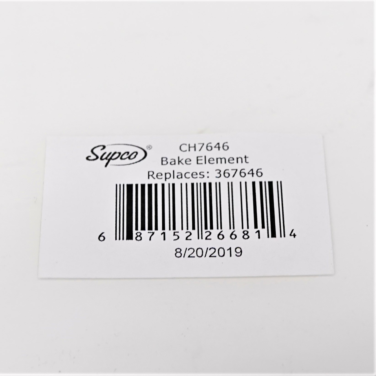 Supco CH7646 Range Oven Bake Heating Element for Bosch Thermador 367646