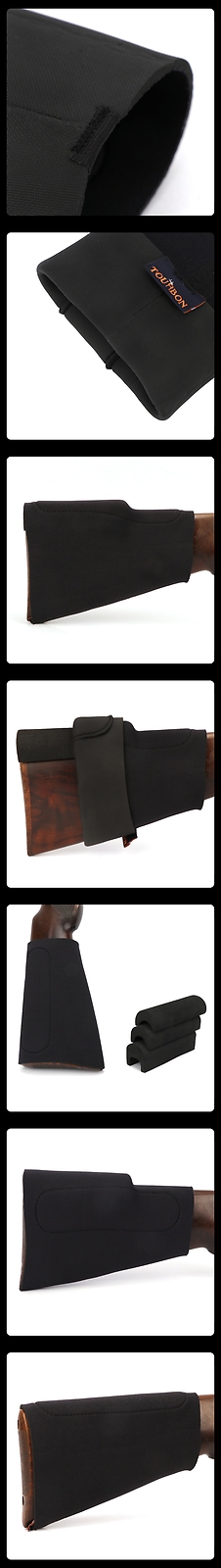Tourbon Cheek Rest Riser Rifle Buttstock Holder Adjustable with 3 EVA Foam Pad