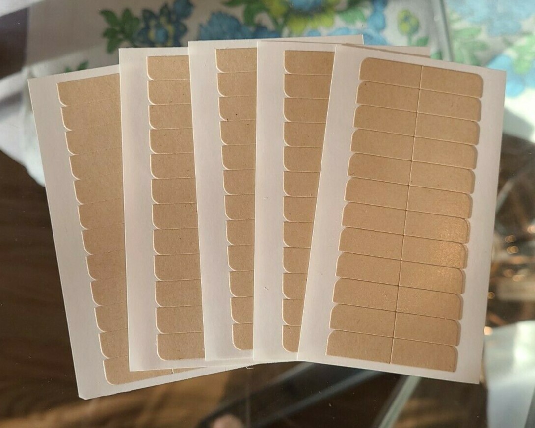 Double Sided Replacement Tape Tabs X107~ 60 Pieces  New