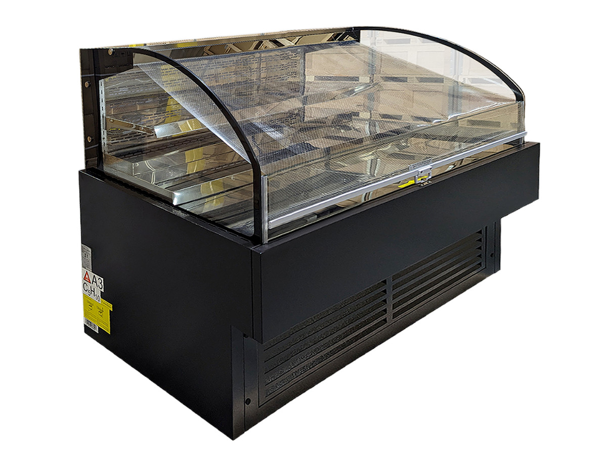 NSF 60" W Refrigerated Open Air Cooler Display Case Grab & Go Merchandiser CSA