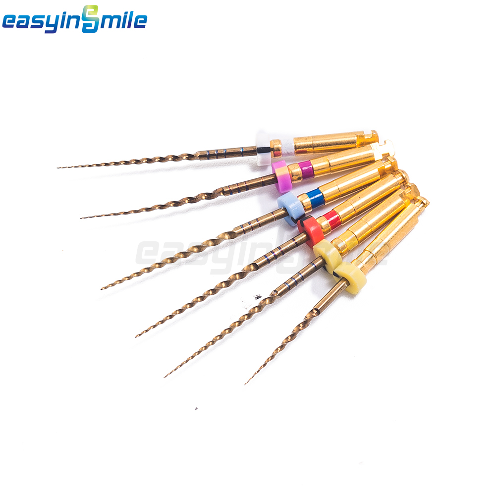 Easyinsmile Dental Endo Rotary Files X-Pro Gold Taper NITI Endodontic Files