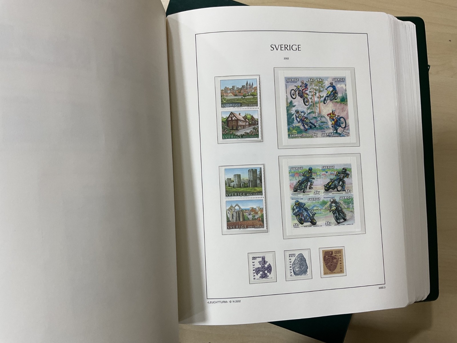 Sweden stamps. 2002 - 2008. MNH. Kabe album. G/206*