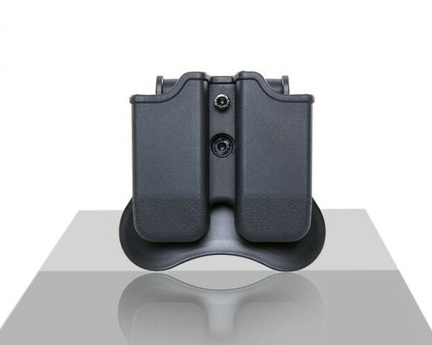 For Glock 17/19/19X/22/23/26/27/45 Double Magazine Pouch/Carrier Paddle Holster