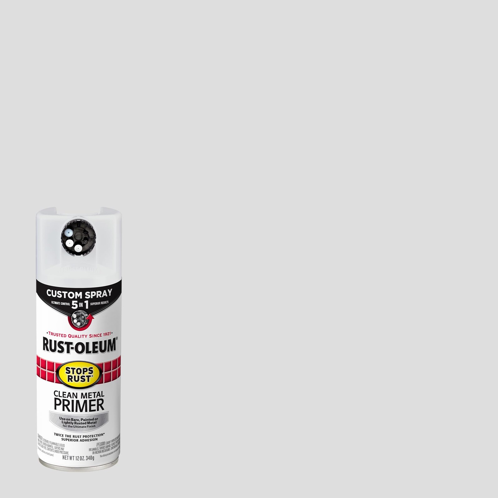 Rust-Oleum Stops Rust Flat White Primer Spray 12 oz (Case of 6)