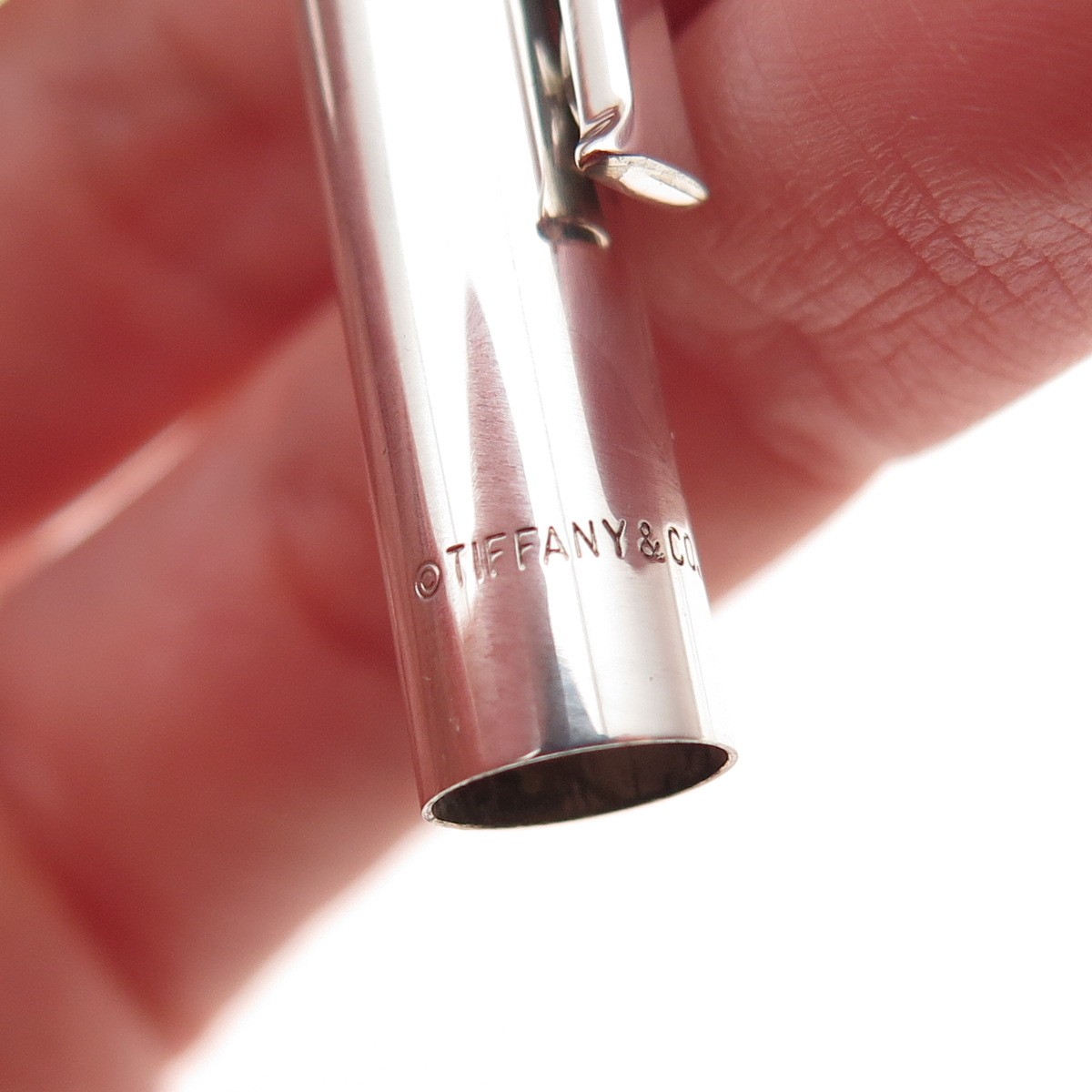 Tiffany & Co. 925 Sterling Silver Vintage T-Clip Ballpoint Pen