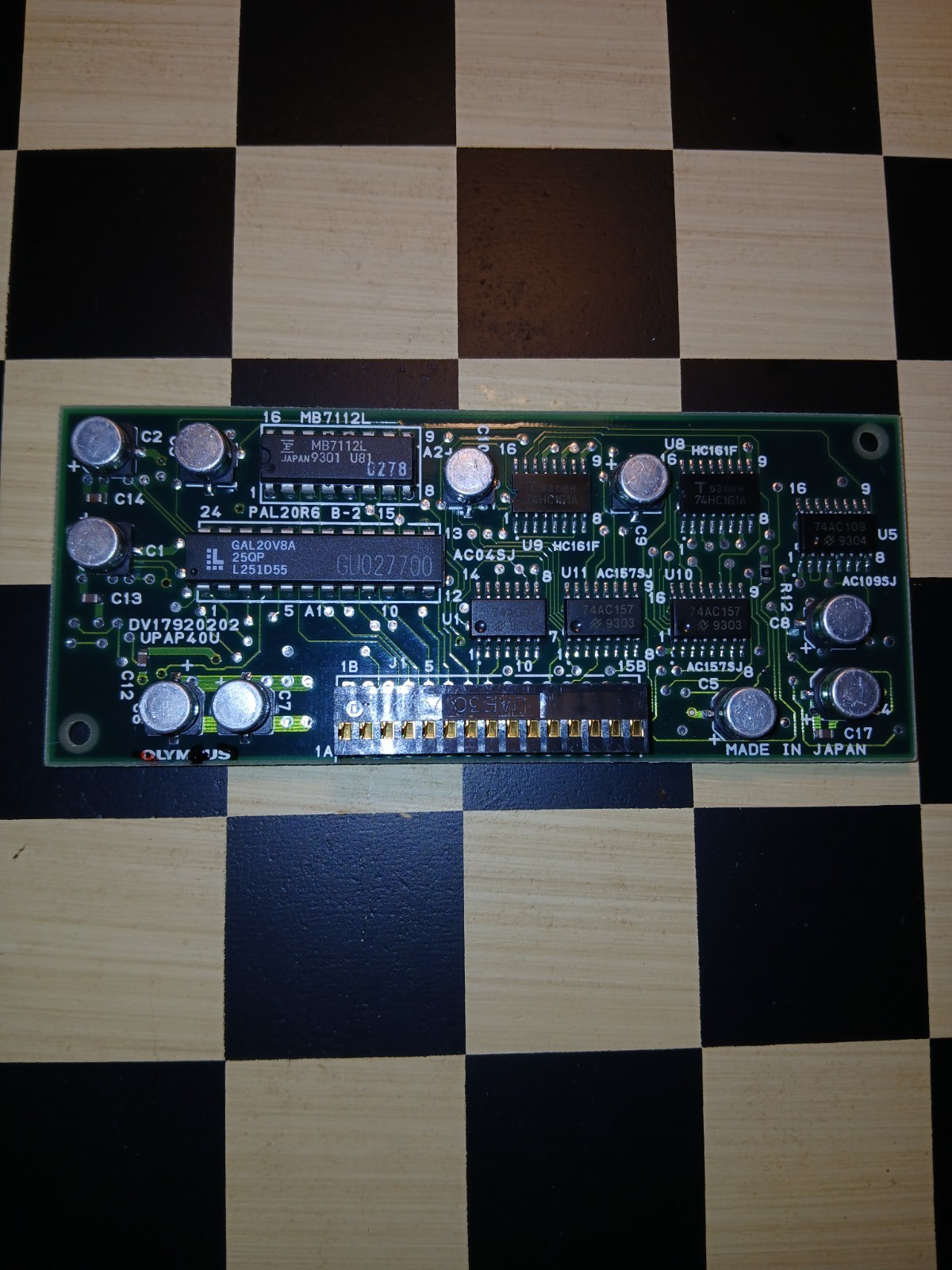 OLYMPUS circuit board Dv17920202 cv 200 video system processor