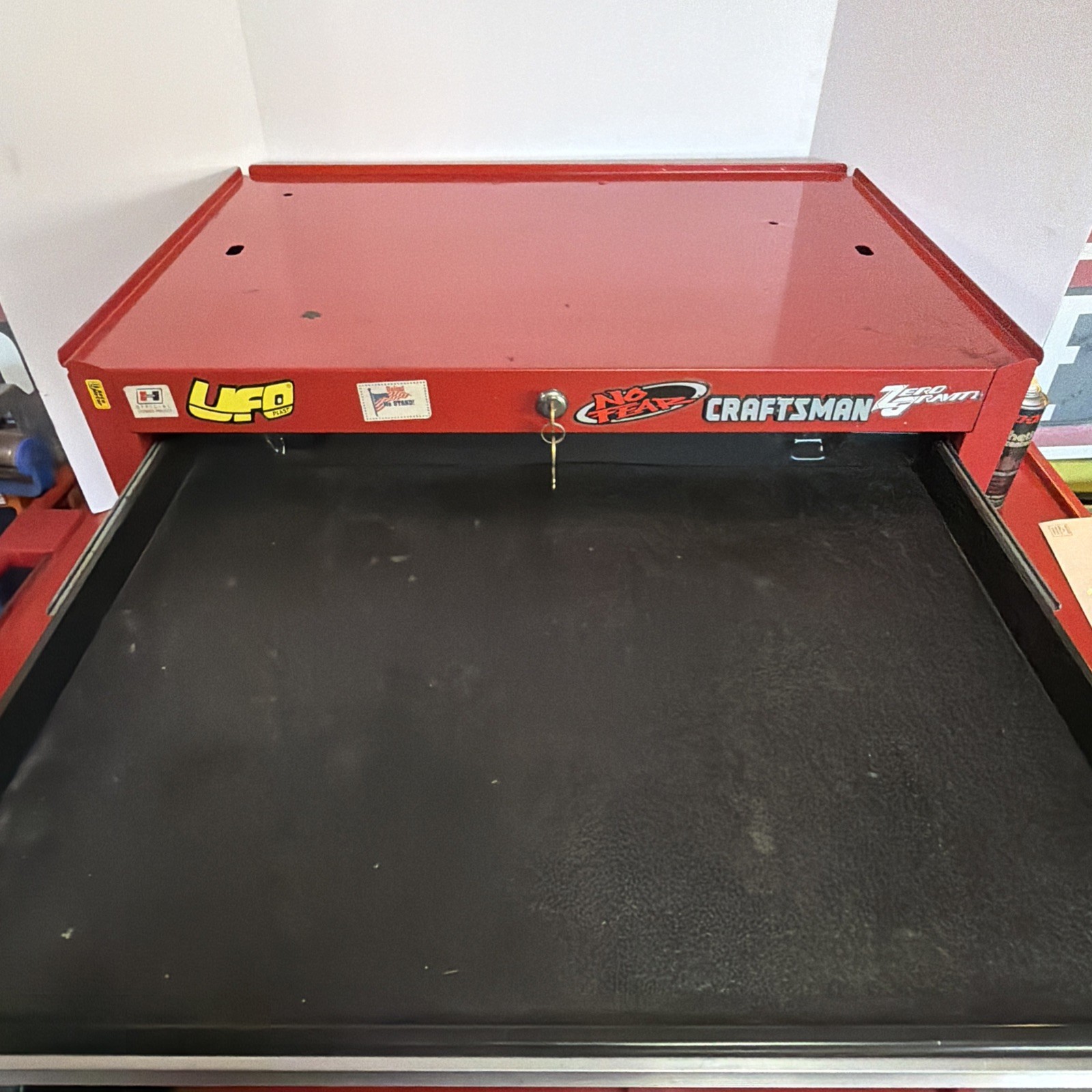 Craftsman DEEP Mid Middle Intermediate Riser Tool Box Chest 3 Drawer Red 65766