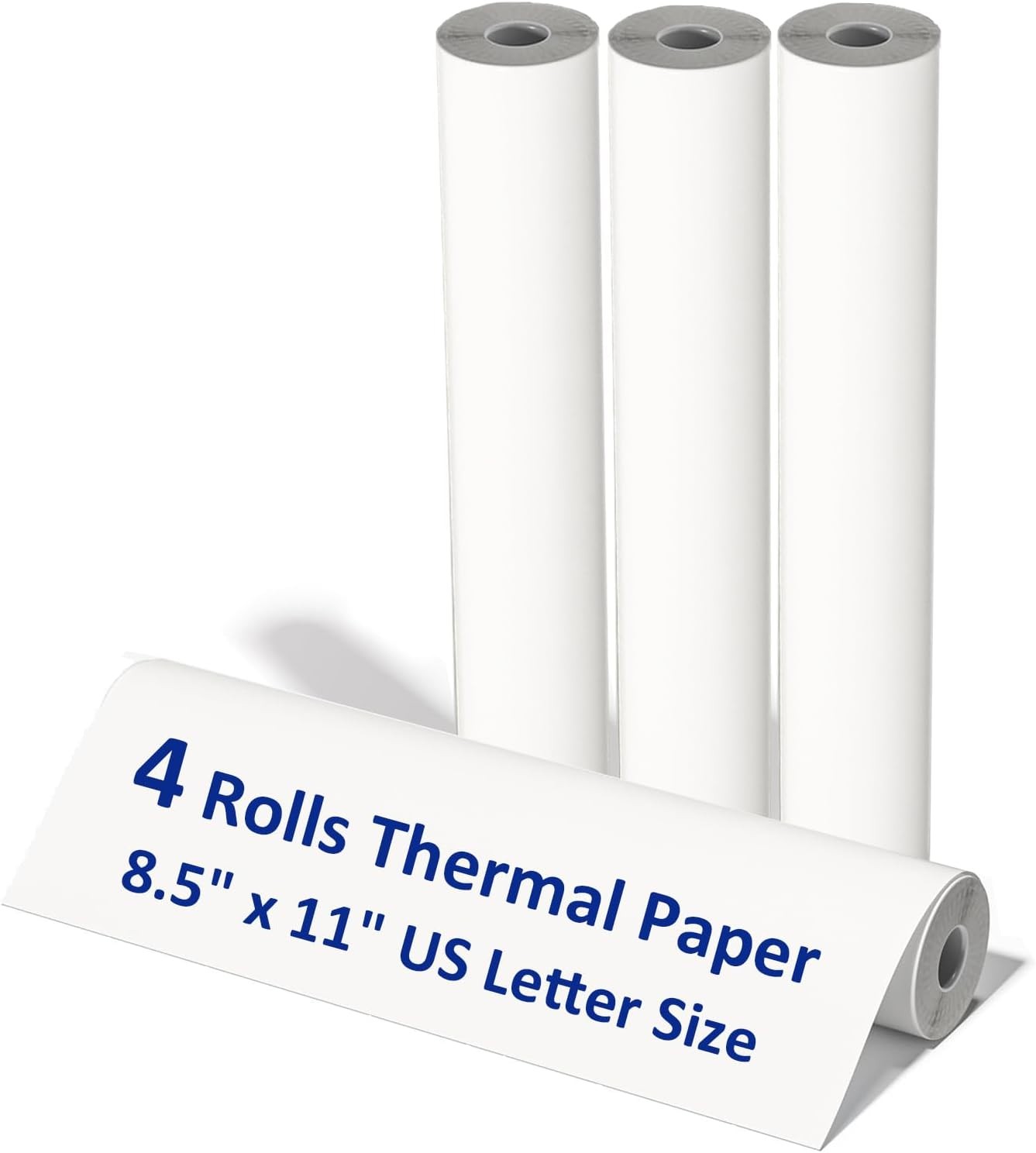 2-10 Rolls A4 Thermal Paper 8.5" x 11" US Letter Size for Phomemo M08F M832 M834
