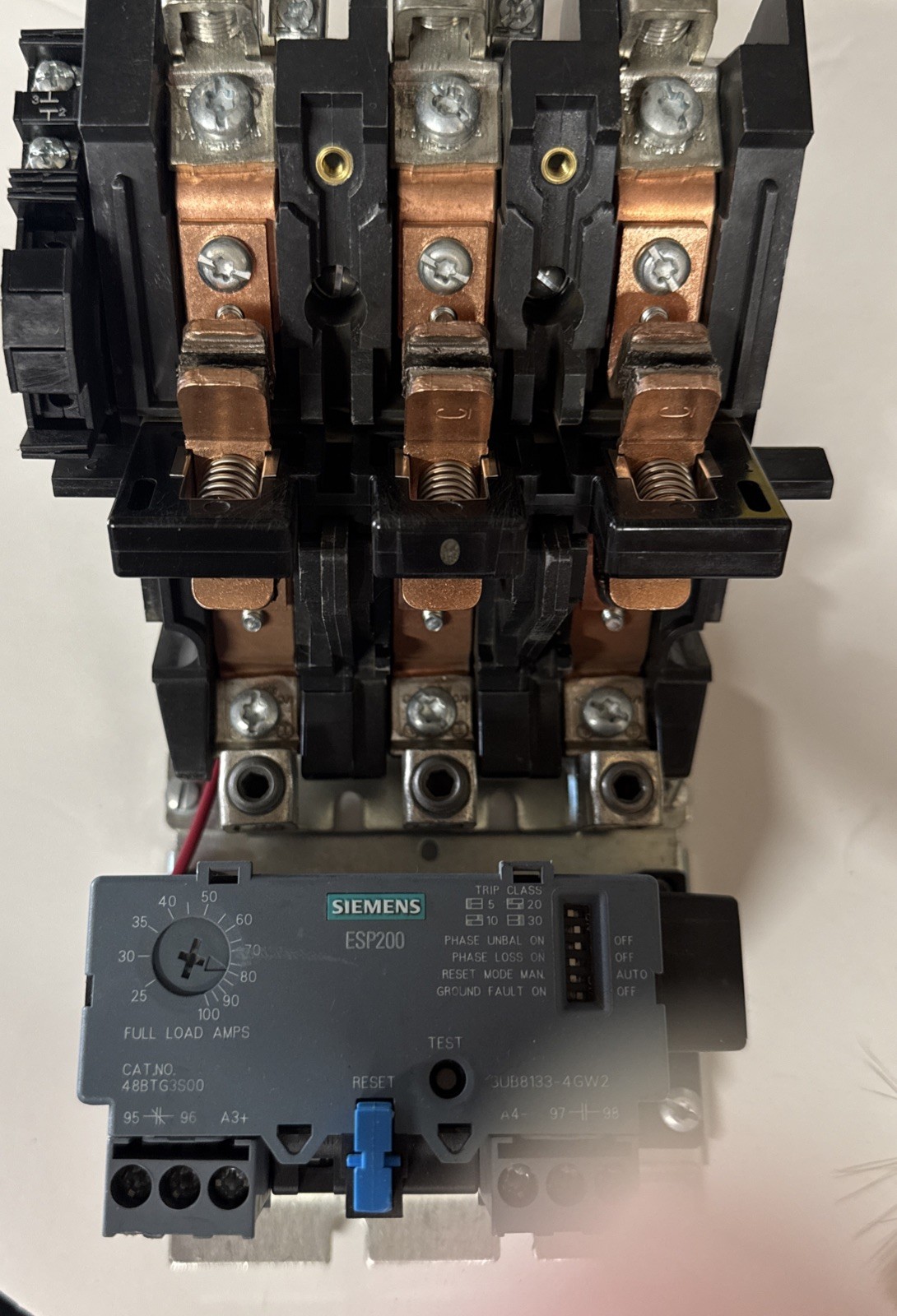 Siemens 14HU+32A* Nema Size 3 Starter