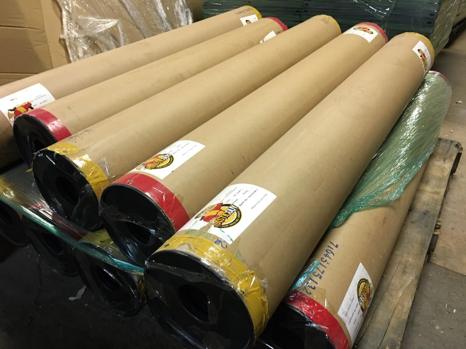 13oz Gloss Scrim Banner PVC Vinyl 25" in x 150' feet