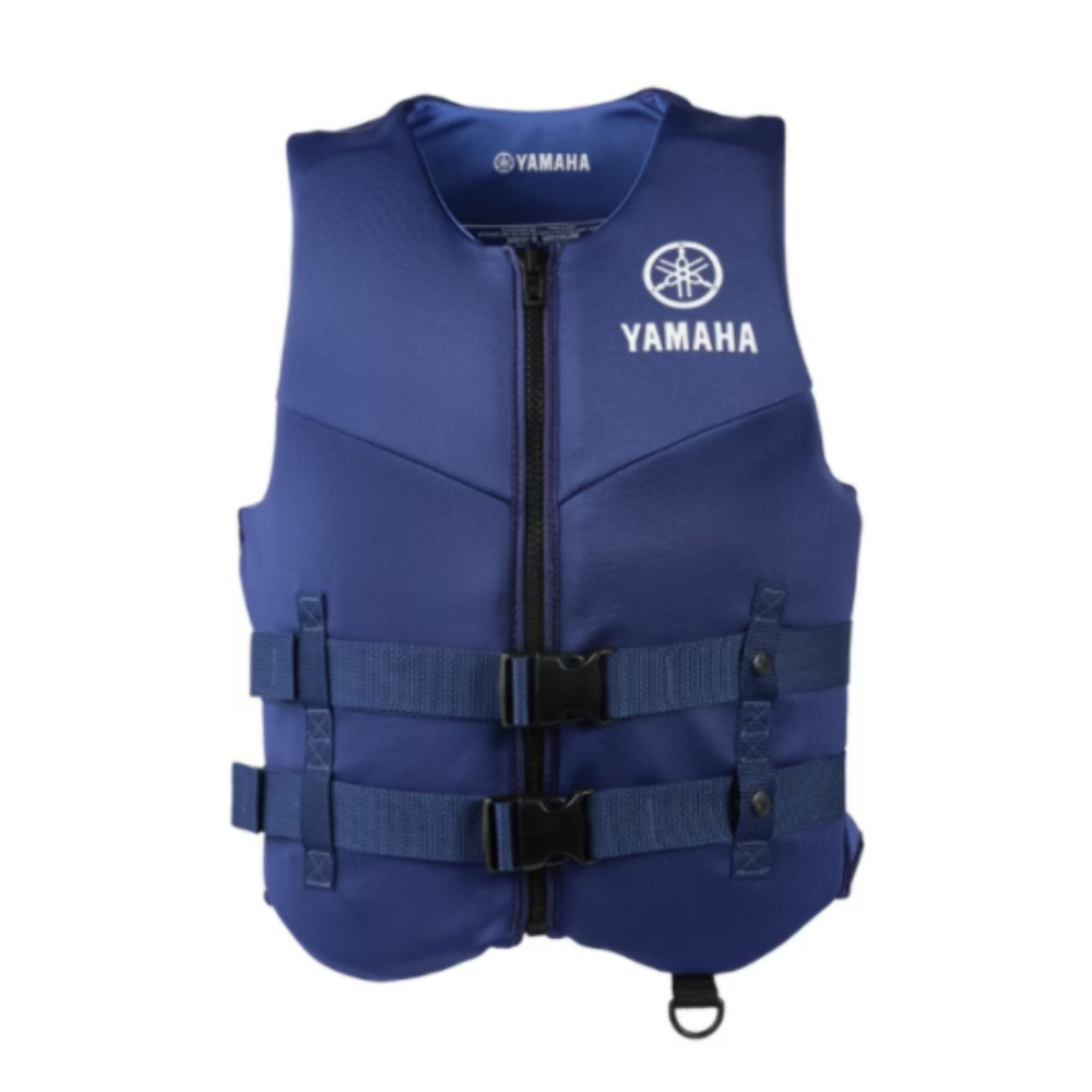 Yamaha Neoprene Mens PFD Life Jacket Navy Blue White Size 3X-LG MAR-22VVN-NV-3X